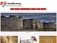 Tablet Screenshot of citybiblegroup.com